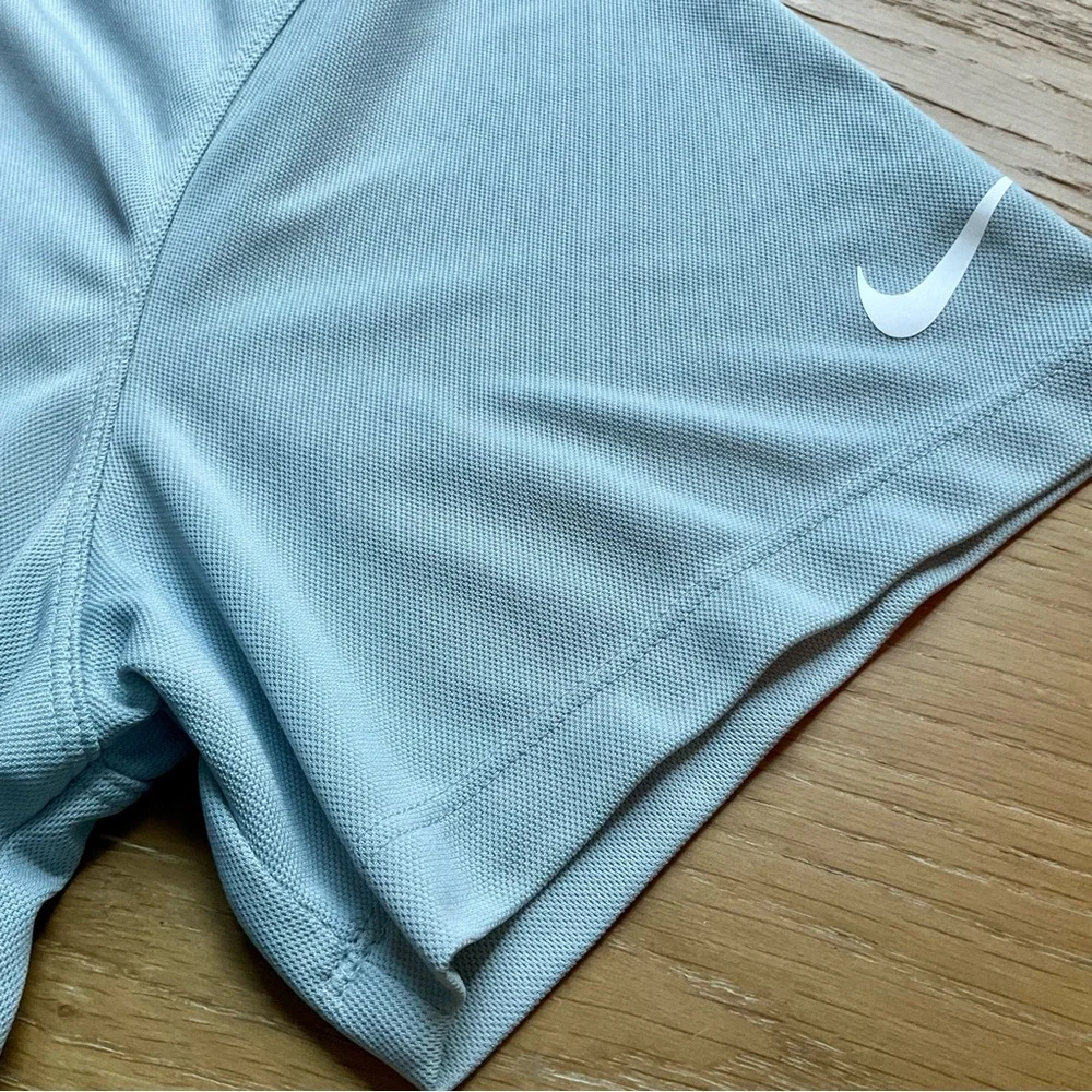 Nike Dri-FIT Victory Golf Polo Shirt Collar Men's XL Light Smoke Grey EUC